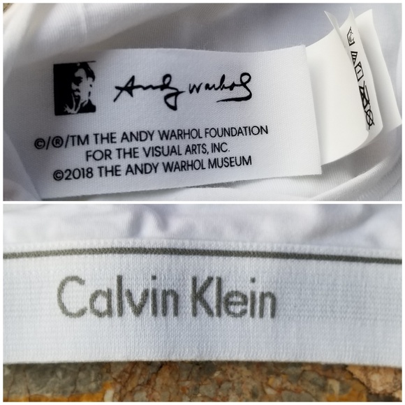 NWT Classic Andy Warhol "Kiss" Bralette - Picture 4 of 8